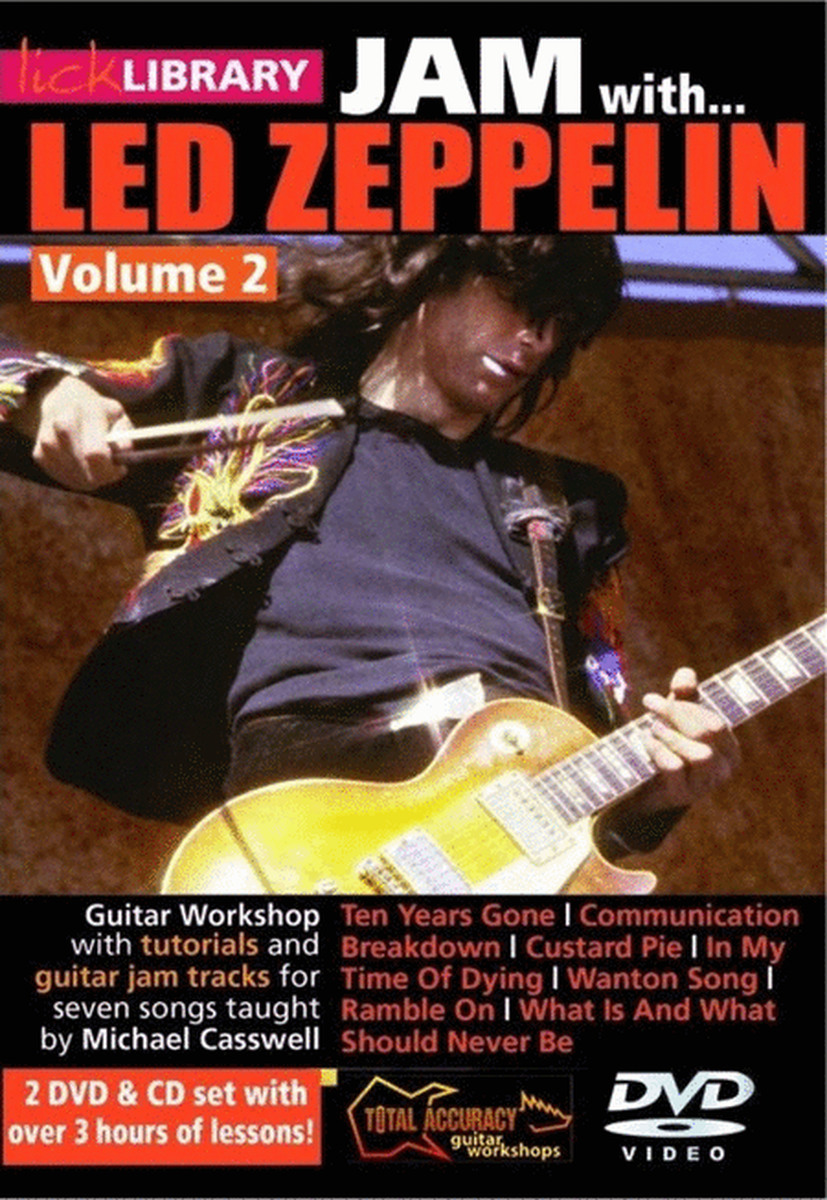 Jam With Led Zeppelin Vol 2 Dvd