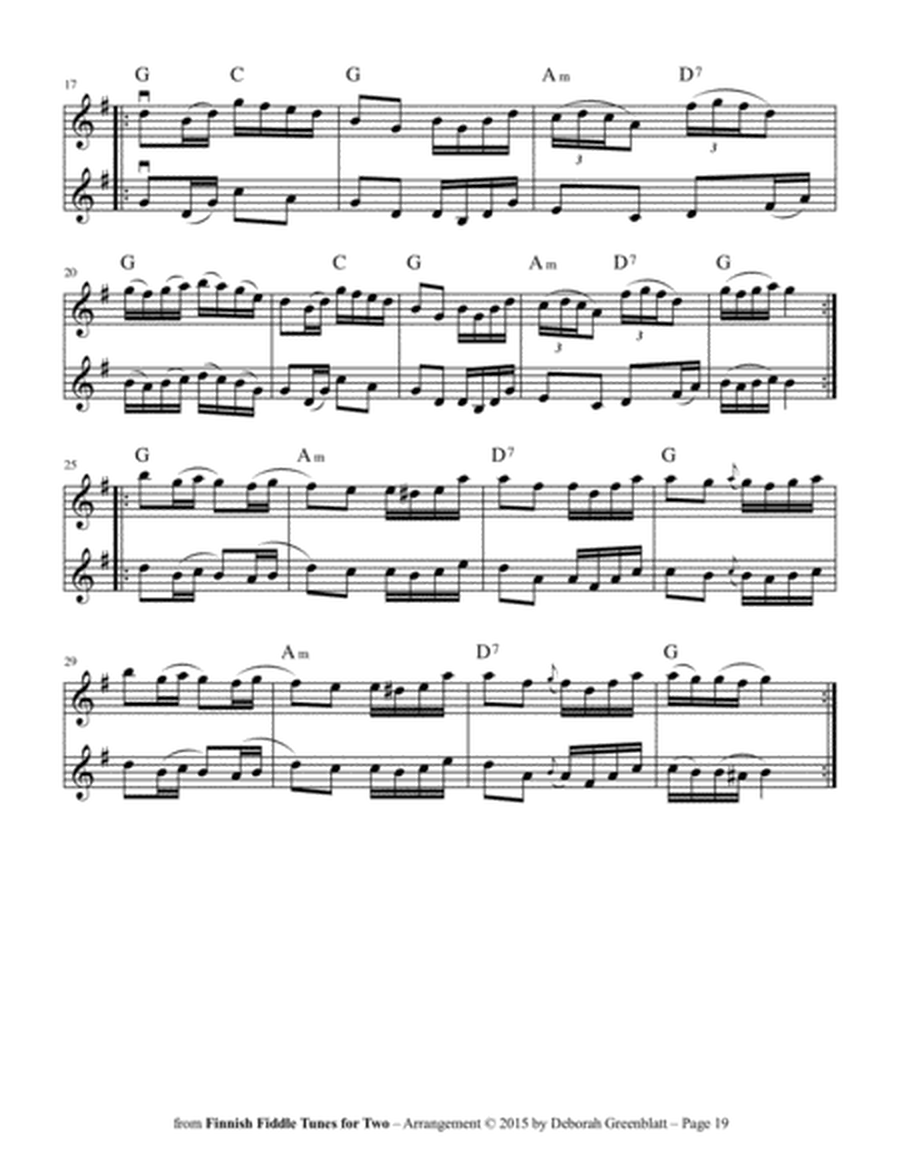 Polka Sampler for Two Violins