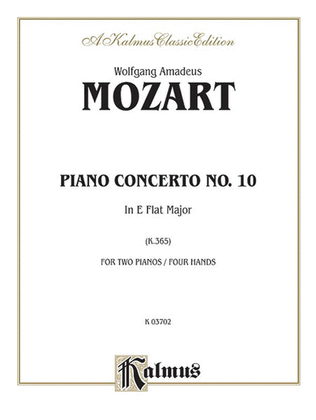 Piano Concerto No. 10 in E-flat Major for Two Pianos, K. 365