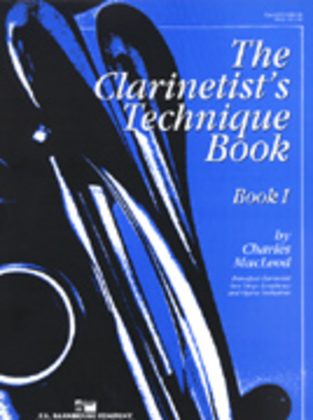 Book cover for The Clarinetist's Technique Book