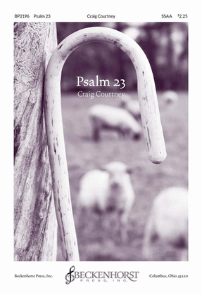 Book cover for Psalm 23 (octavo) [SSAA choir]