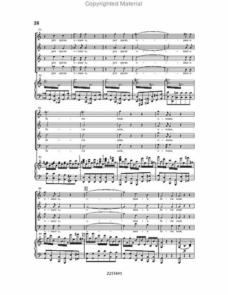 Mass in C major, Op.86