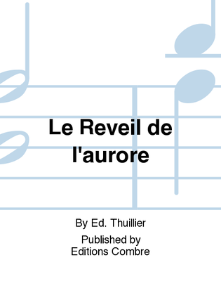 Book cover for Le Reveil de l'aurore