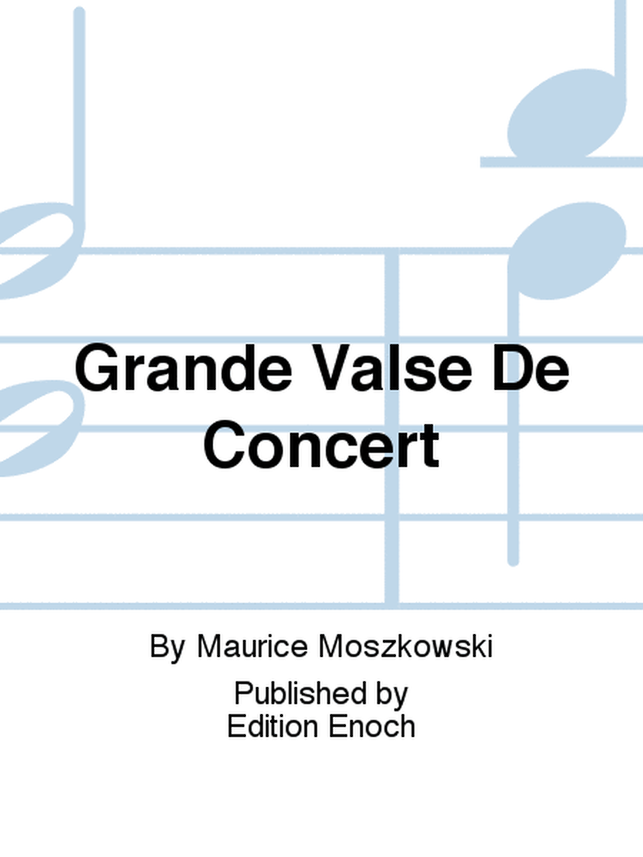 Grande Valse De Concert