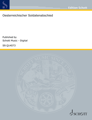 Book cover for Oesterreichischer Soldatenabschied