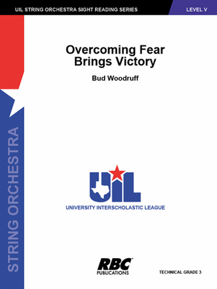 Book cover for Overcoming Fear Brings Victory