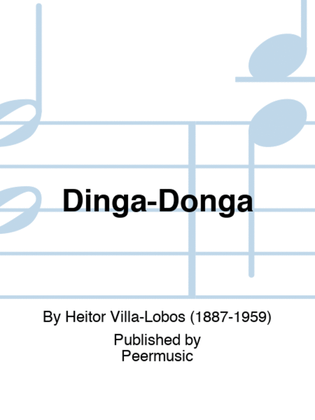 Book cover for Dinga-Donga