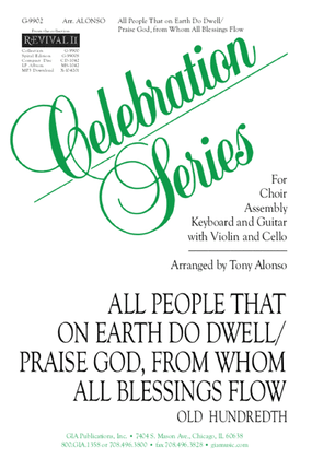 Book cover for All People That on Earth Do Dwell / Praise God, from Whom All Blessings Flow