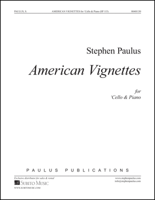 Book cover for American Vignettes