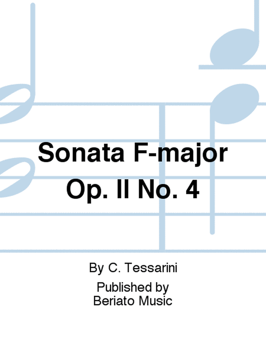 Sonata F-major Op. II No. 4