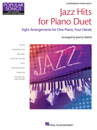 Jazz Hits for Piano Duet