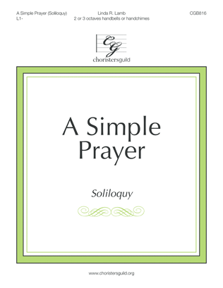 Book cover for A Simple Prayer