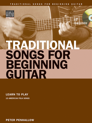 Book cover for Traditional Songs for Beginning Guitar