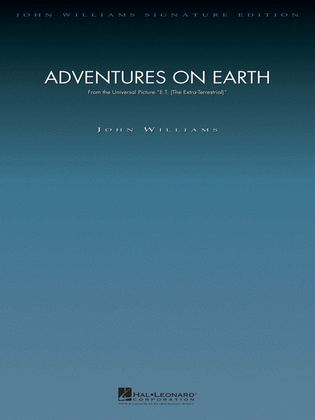 Book cover for Adventures on Earth (from E.T.: The Extra-Terrestrial)