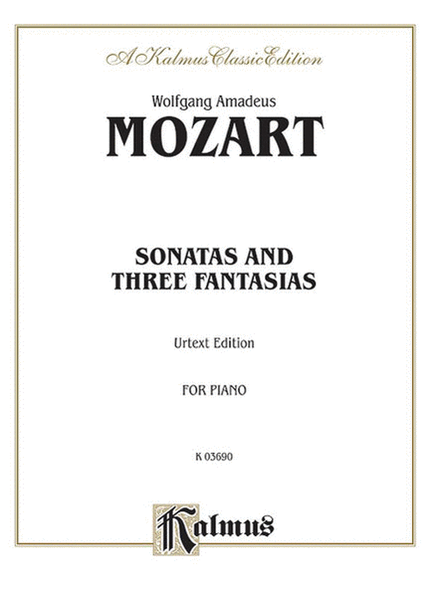 Sonatas & Three Fantasias