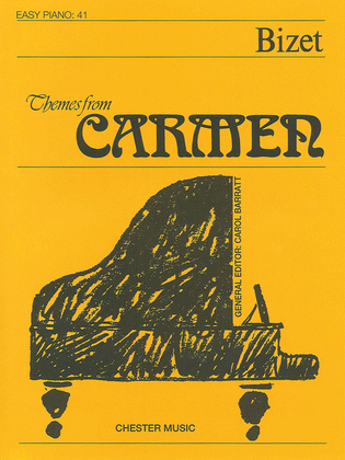 Book cover for Themes From Carmen (Easy Piano No.41)