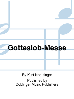 Book cover for Gotteslob-Messe