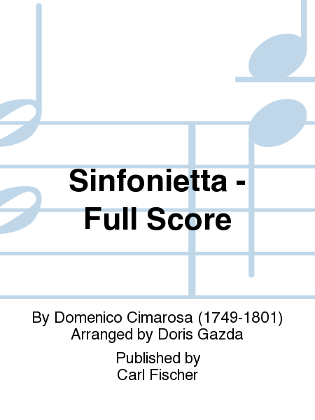 Sinfonietta - Full Score