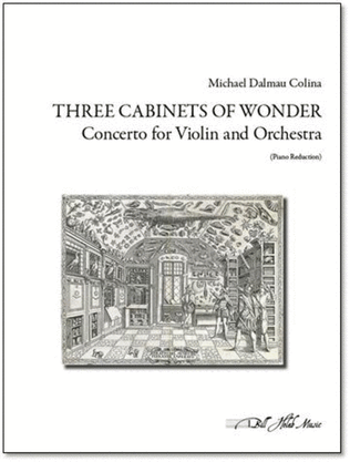 Book cover for Three Cabinets of Wonder (piano reduction)