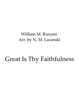 Book cover for Great Is Thy Faithfulness