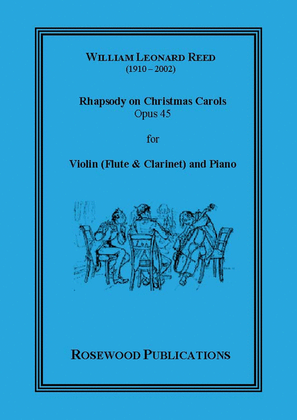 Book cover for Christmas Carols, Op. 45