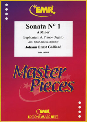 Book cover for Sonata No. 1 in A minor