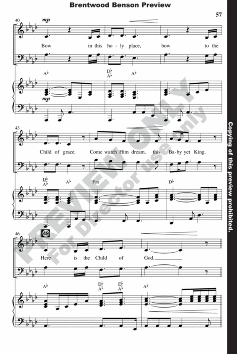 The Night Before Christmas (Choral Book) image number null