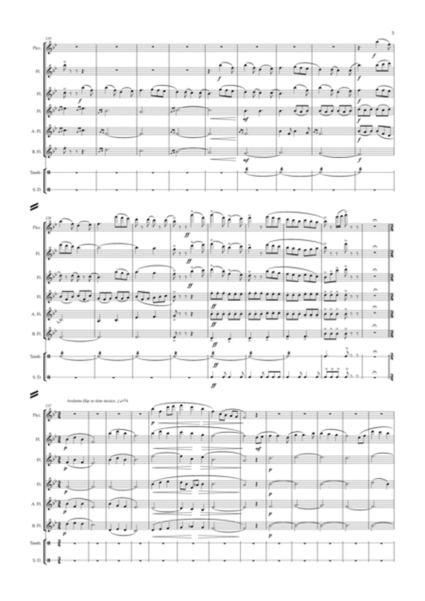 Slovenian Sonata for Flute Choir