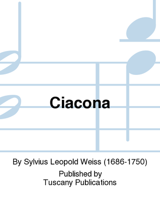 Book cover for Ciacona