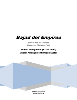 Book cover for Bajad del Empíreo