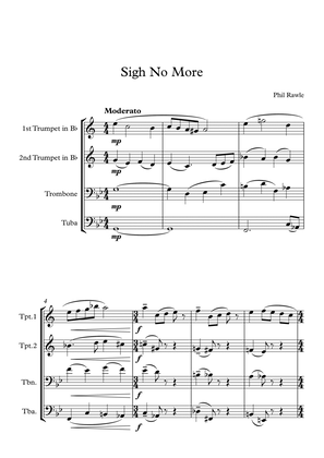 Sigh No More - Brass Quartet