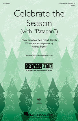 Book cover for Celebrate the Season (with “Patapan”)
