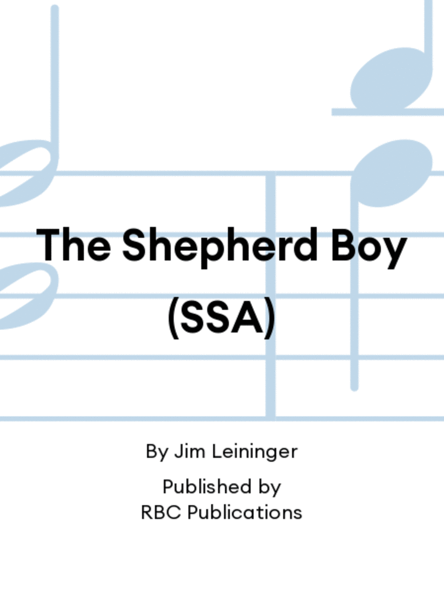 The Shepherd Boy (SSA)