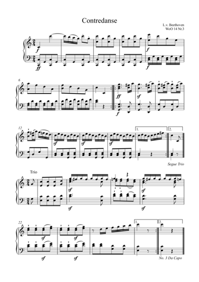 12 Contredanses for Orchestra, WoO 14 (Beethoven, Ludwig van)