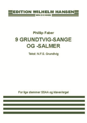 Book cover for 9 Grundtvig-sange Og-salmer