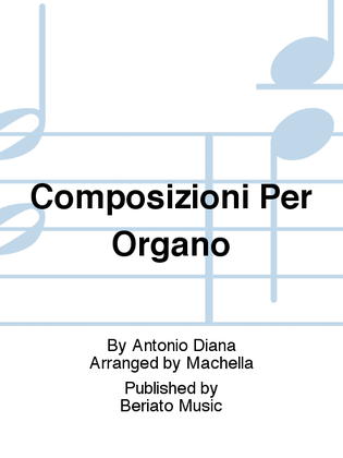 Book cover for Composizioni Per Organo