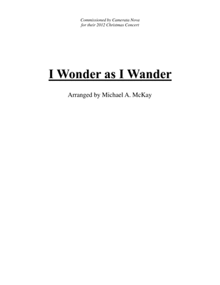 Book cover for I Wonder As I Wander