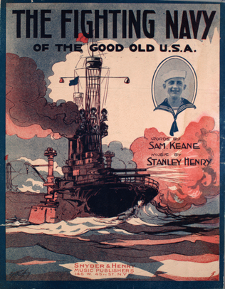 Book cover for The Fighting Navy of the Good Old U.S.A