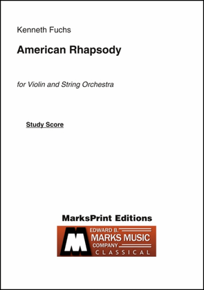 Book cover for American Rhapsody (study score)