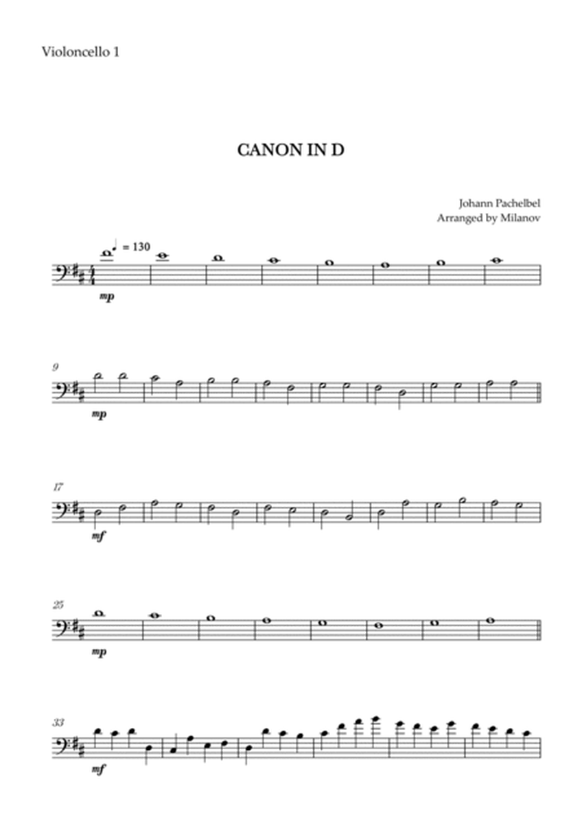 Canon in D | Pachelbel | Cello Duet image number null