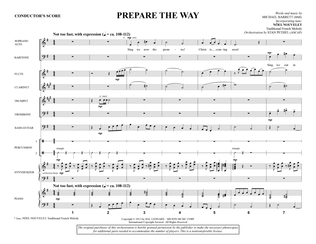 Book cover for Prepare the Way - Full Score