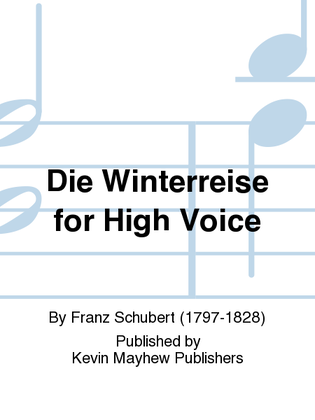 Book cover for Die Winterreise for High Voice