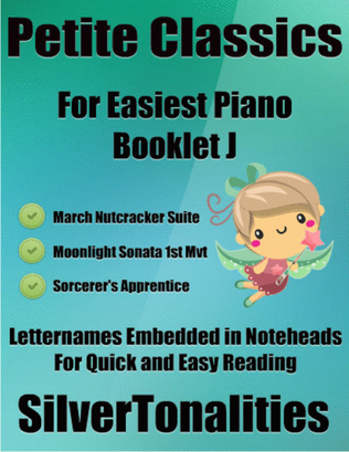 Book cover for Petite Classics for Easiest Piano Booklet J