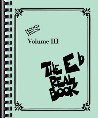 Book cover for The Real Book – Volume III