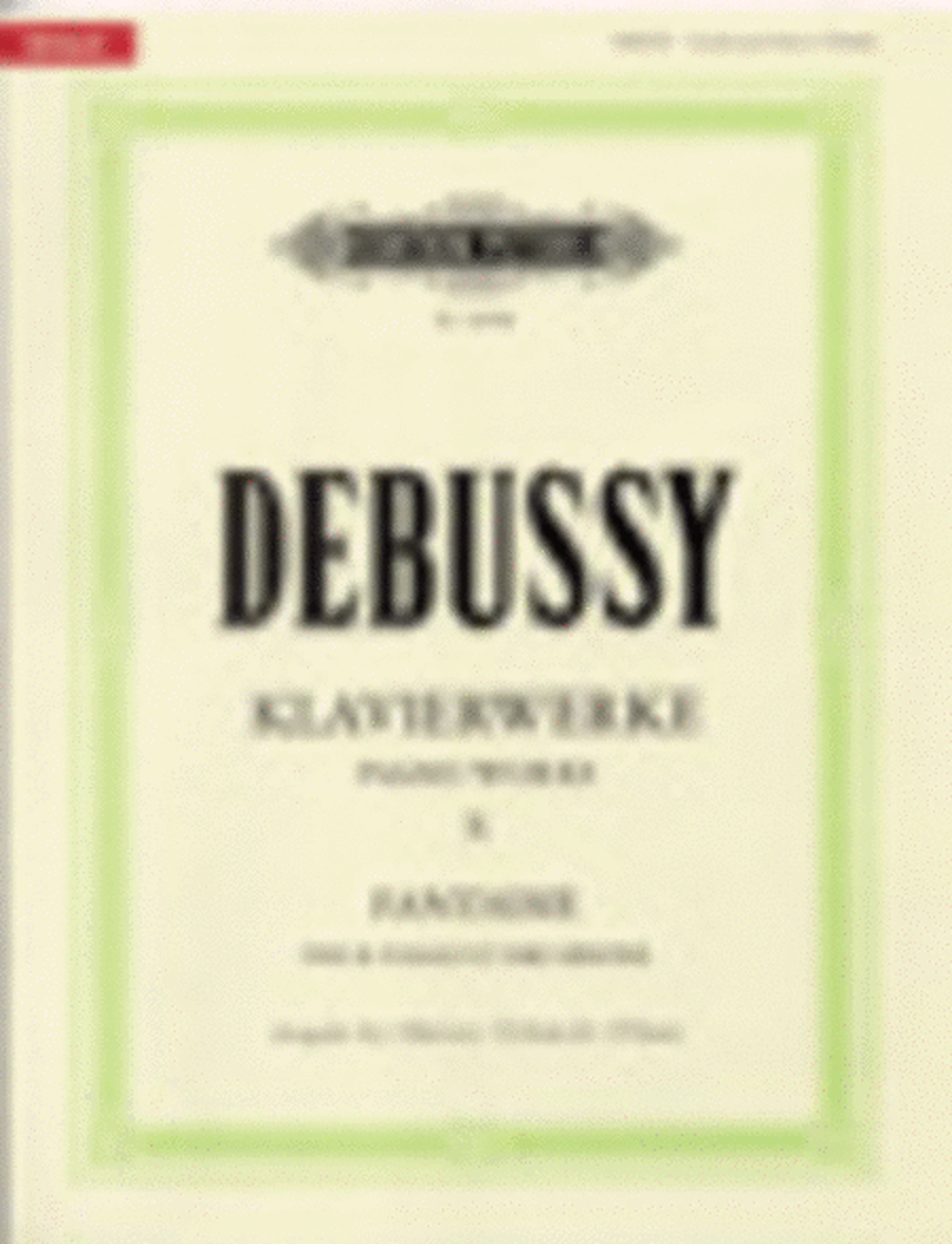 Piano Works, Vol. 10: Fantaisie fur Klavier und Orchester