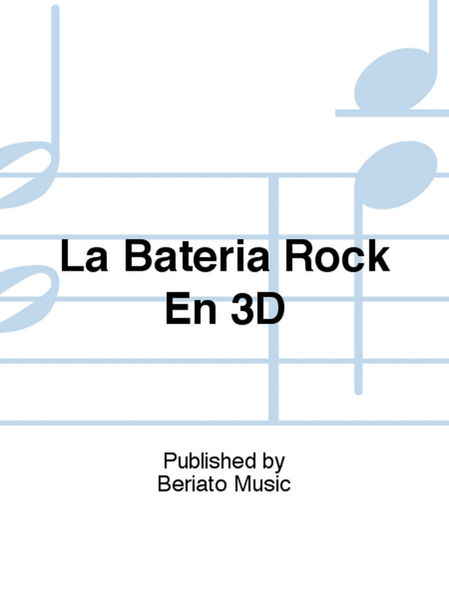 La Batería Rock En 3D