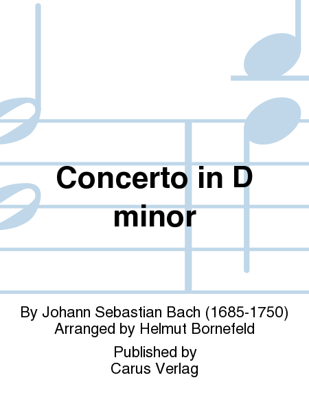 Konzert in d (Concerto in D minor)