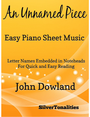 An Unnamed Piece Easy Piano Sheet Music