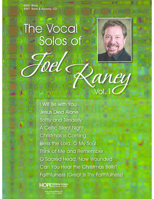 Book cover for The Vocal Solos of Joel Raney, Vol. 1