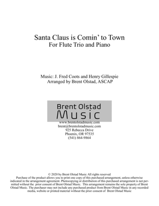 Book cover for Santa Claus Is Comin' To Town